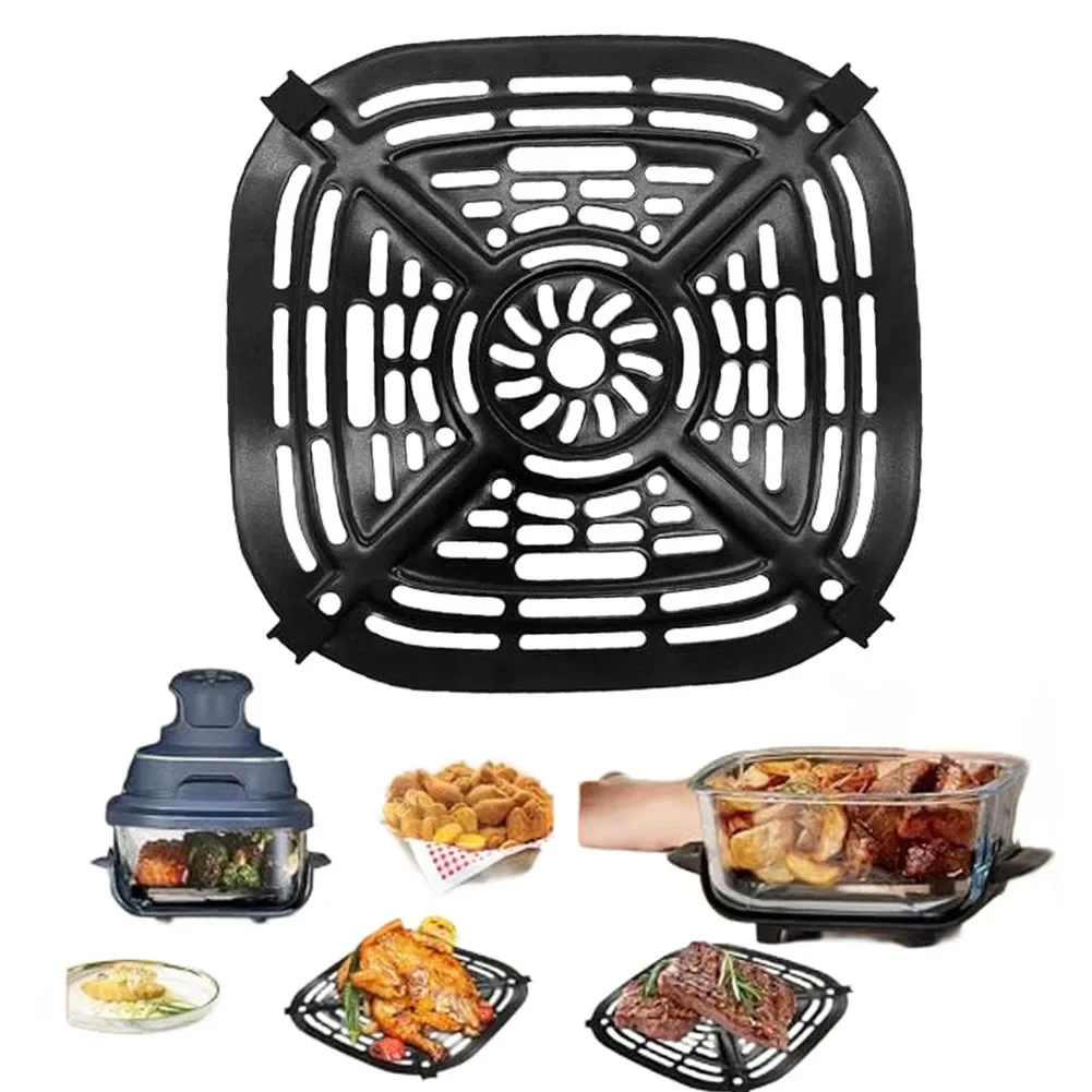 

1 Set FN101GY Air Fryer Grill Plate And Air Fryer Rubber Bumpers For Crispi Air Fryer FN101GY Air-Fryer Grill Pan Accessories