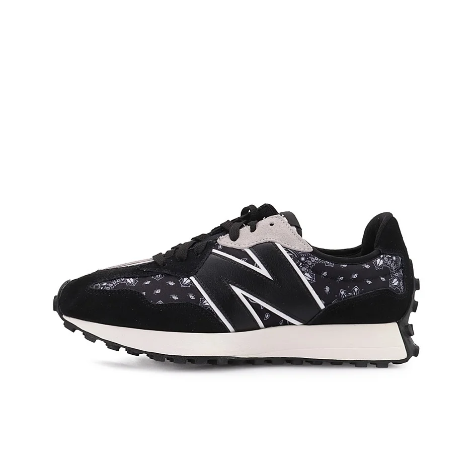 New Balance NB 327 Running Shoes Unisex Low Top Black/Beige MS327DEU