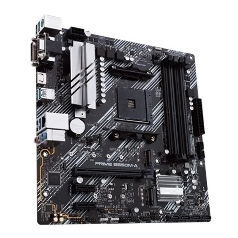 For AMD PRIME B550M-A motherboard Used original Socket AM4 B550 DDR4 128GB M.2 NVME USB3.0 SATA3 Desktop Mainboard