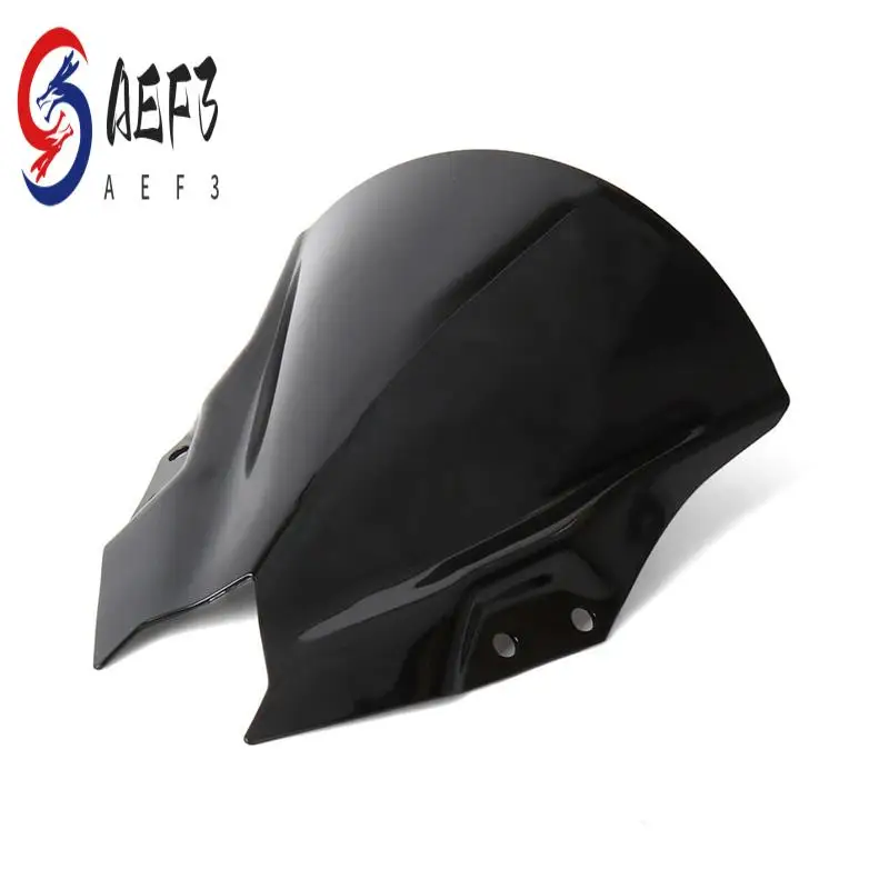 

AEF3-Motorcycle Windscreen Windshield Wind Shield Protector For Kawasaki Ninja 500 NINJA 500 SE 2024 2025