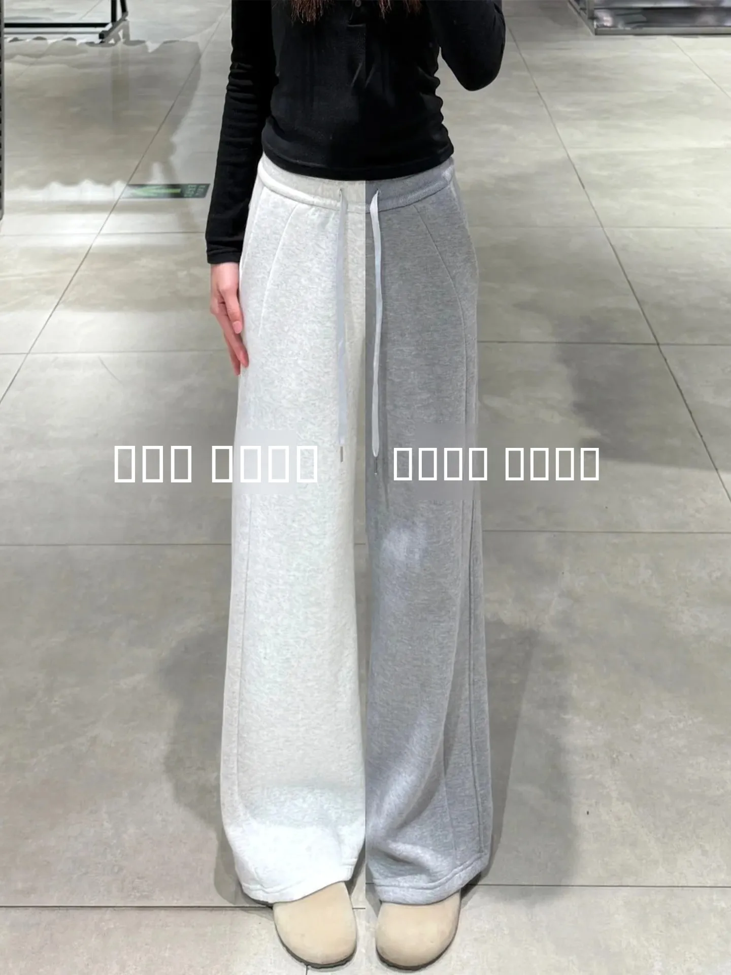 

Американские спортивные брюки с высокой талией и прямым кроем, на флисовой подкладке, женские, облегающие, повседневные, широкие, осенне-зимние