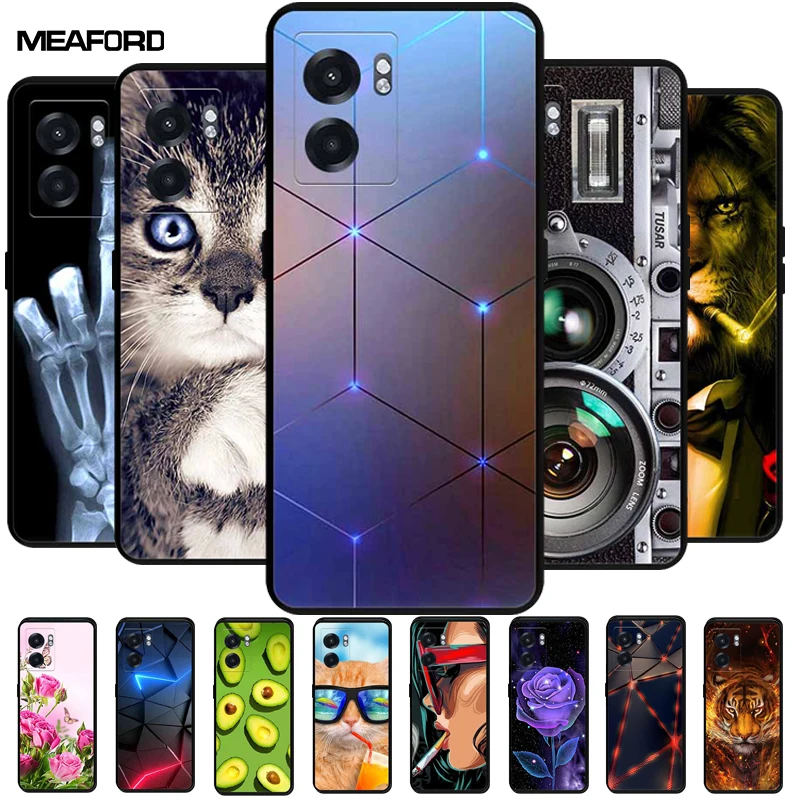 For Realme Narzo 50 5G Cases Narzo50 Fashion Soft TPU Silicone Back Covers For Realme Narzo 50 5G Phone Cases Fundas Capa Coques