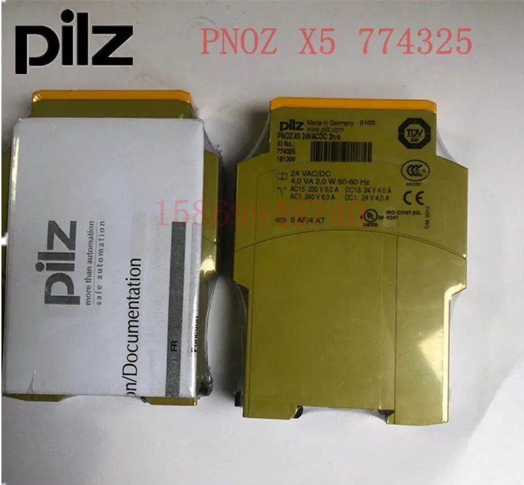 Pilz Safety Relay PNOZ X5 24VDC Order No.: 774325 Spot PNOZX5