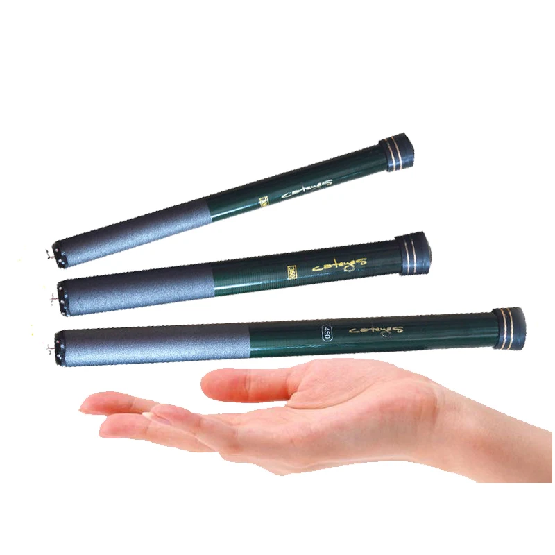 Super Short Section Fishing Rod, Pocket High Carbon Stream Rod, Mini Portable Hand Rod