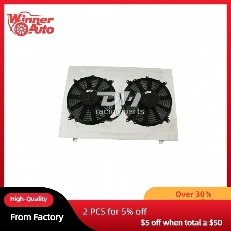 

ALLOY RADIATOR SHROUD FAN FOR 1973-1991 Chevy GMC C/K C10 C20 C30 Pickup Blazer