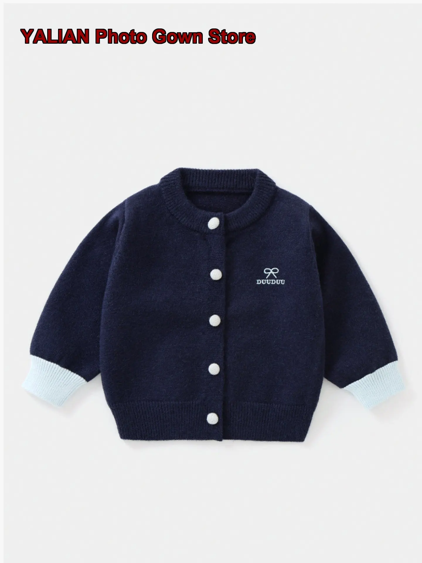 Girls Autumn Light Knit Stylish Outerwear for Infants and Children in Spring/Autumn Kids