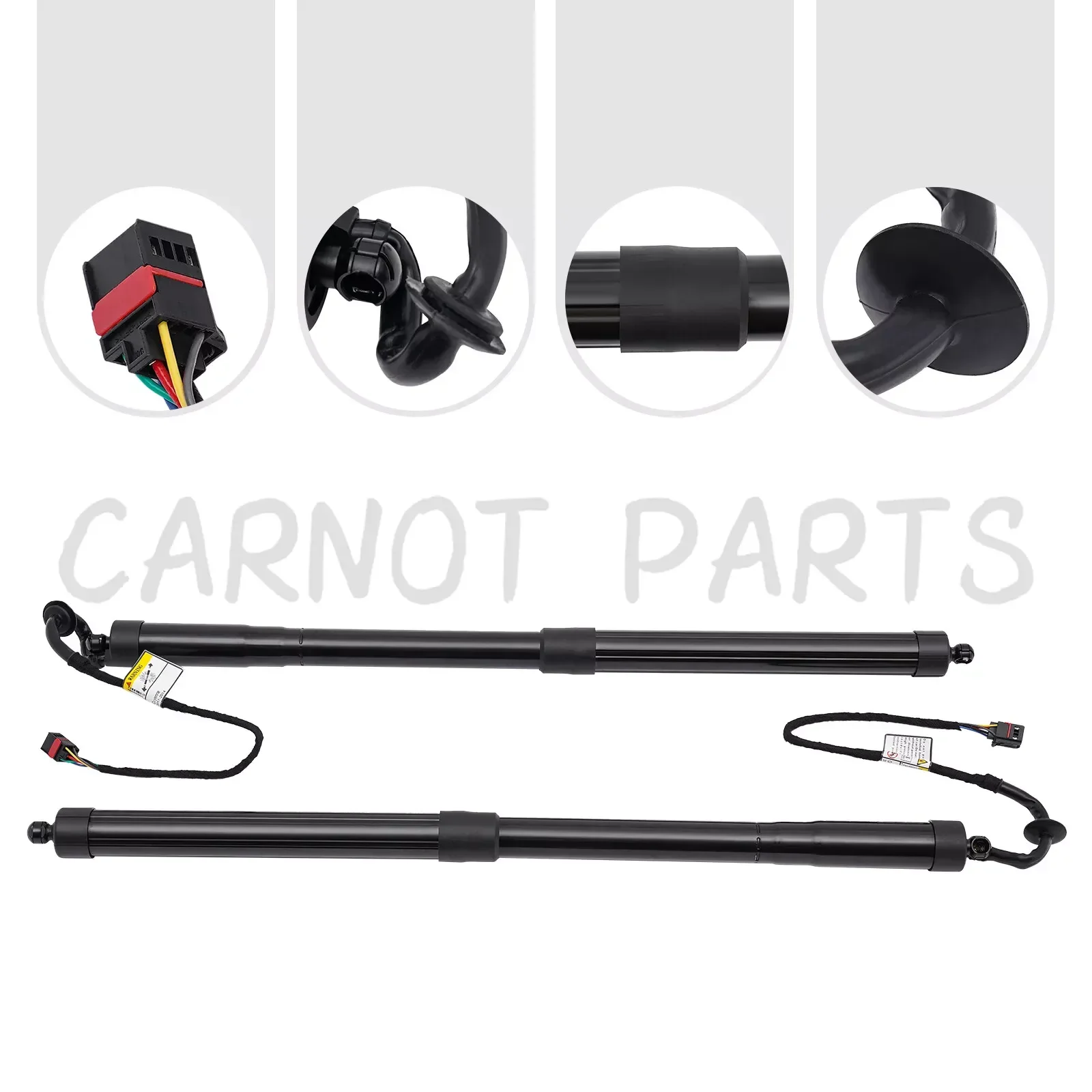 2x Rear Electric Tailgate Power Lift Supports For Porsche Cayenne 2011 - 2014 95851285104 95851285106