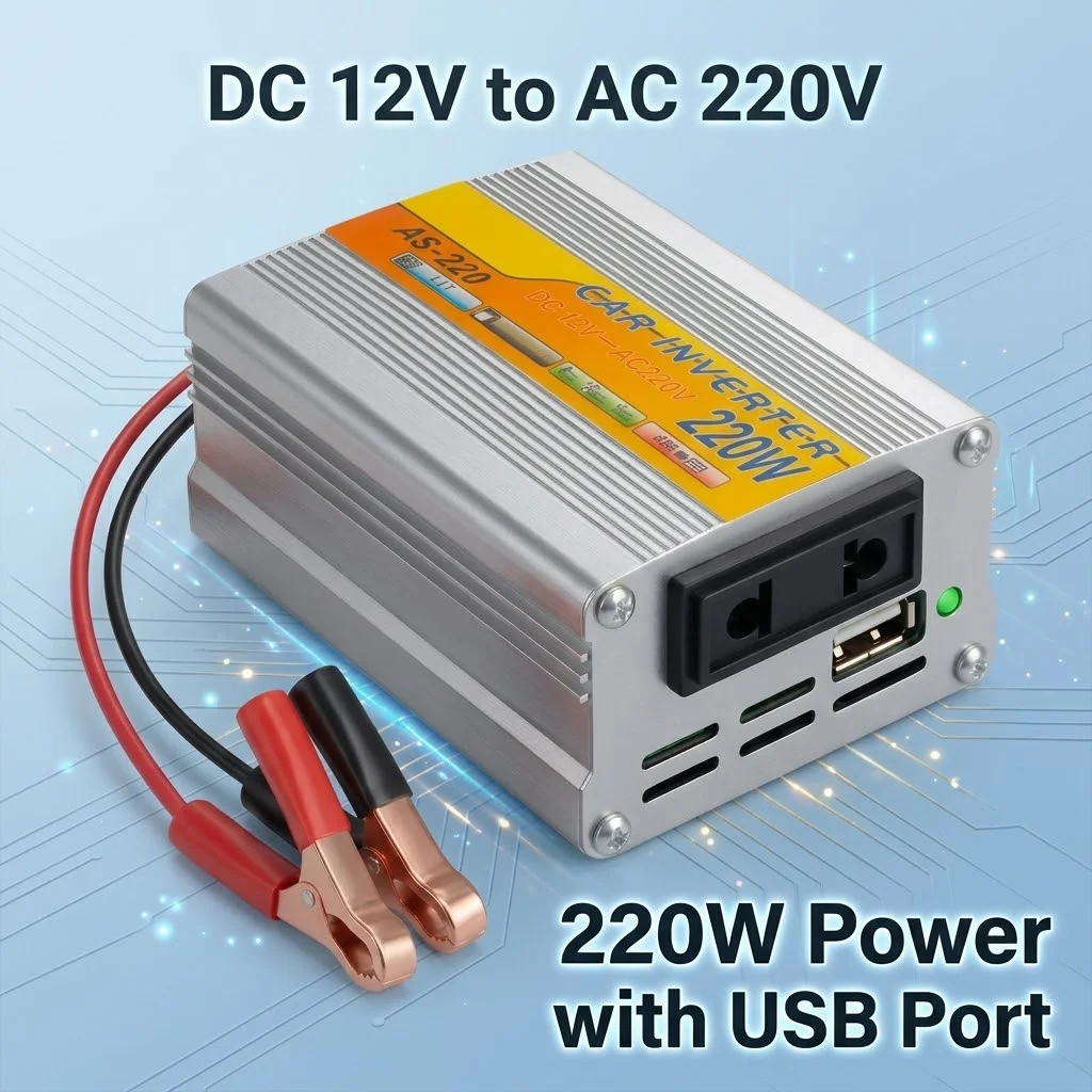 220W Car Inverter W…