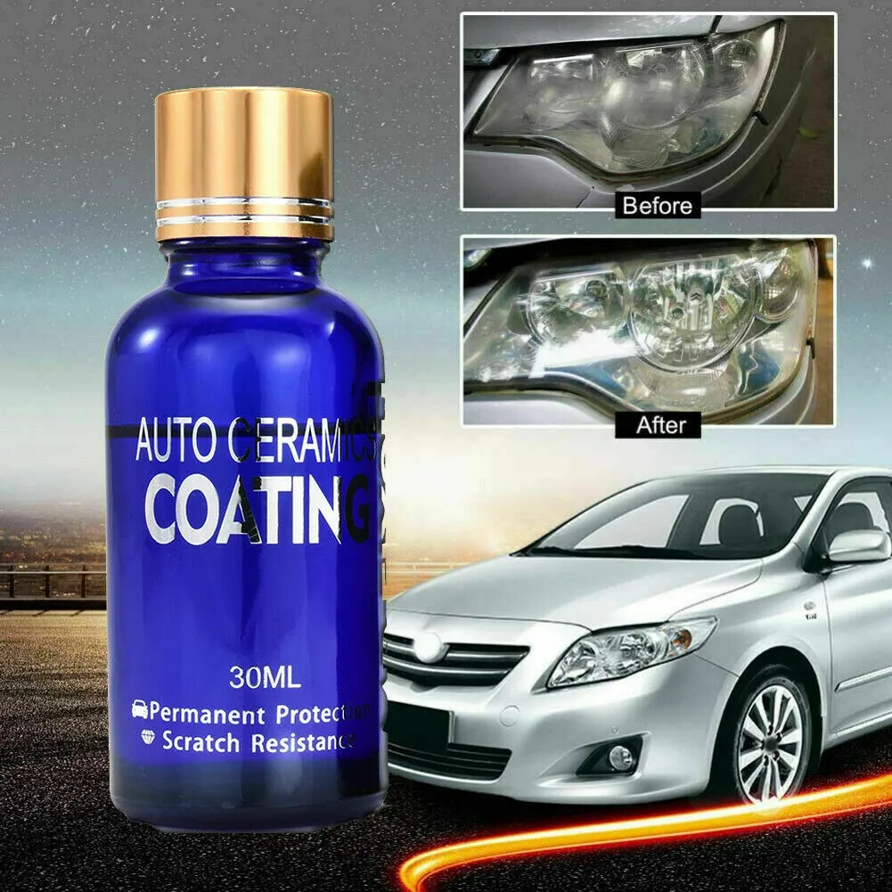 Plastic Light Lens Restoration Kit Designed for Repairing Oxidation Haze and Light Scratches on Car Headlights