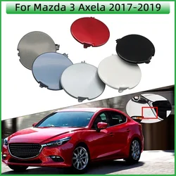 Auto Front Bumper Towing Hook Eye Cover Cap For Mazda 3 Axela Sedan 2017 2018 2019 Car Tow Hook Hauling Trailer Lid Garnish Trim