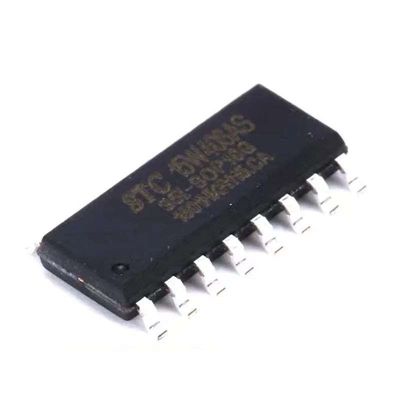 5PCS Original genuine goods STC15W408AS-35I-SOP16 single chip microcomputer integrated circuit IC chip