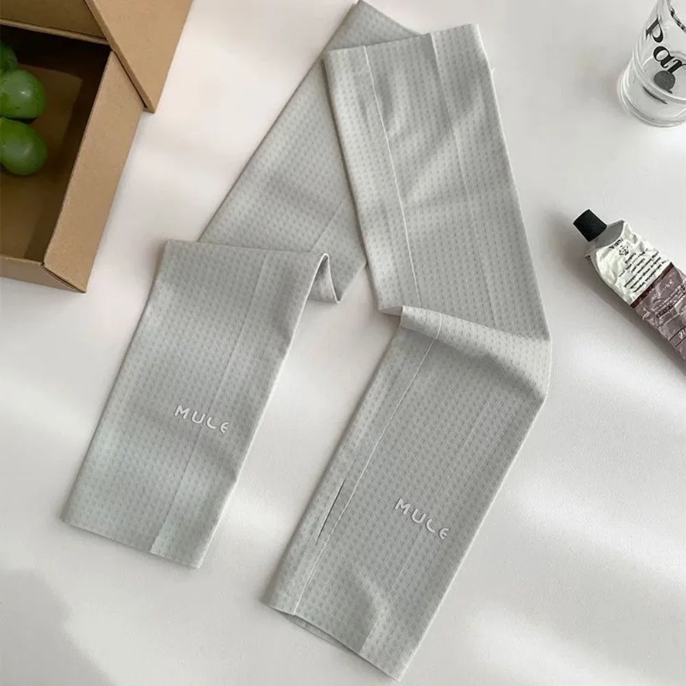 

Summer Anti-UV Ice Silk Sleeves Loose UPF 50+ Riding Driving Sleeves Breathable Arm Protectors Sunscreen Sleeves Outdoor