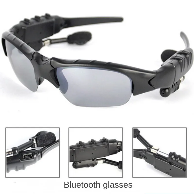 Bluetooth Glasses Headset 5.3 Stereo Wireless Bluetooth Headset Polarized Sunglasses