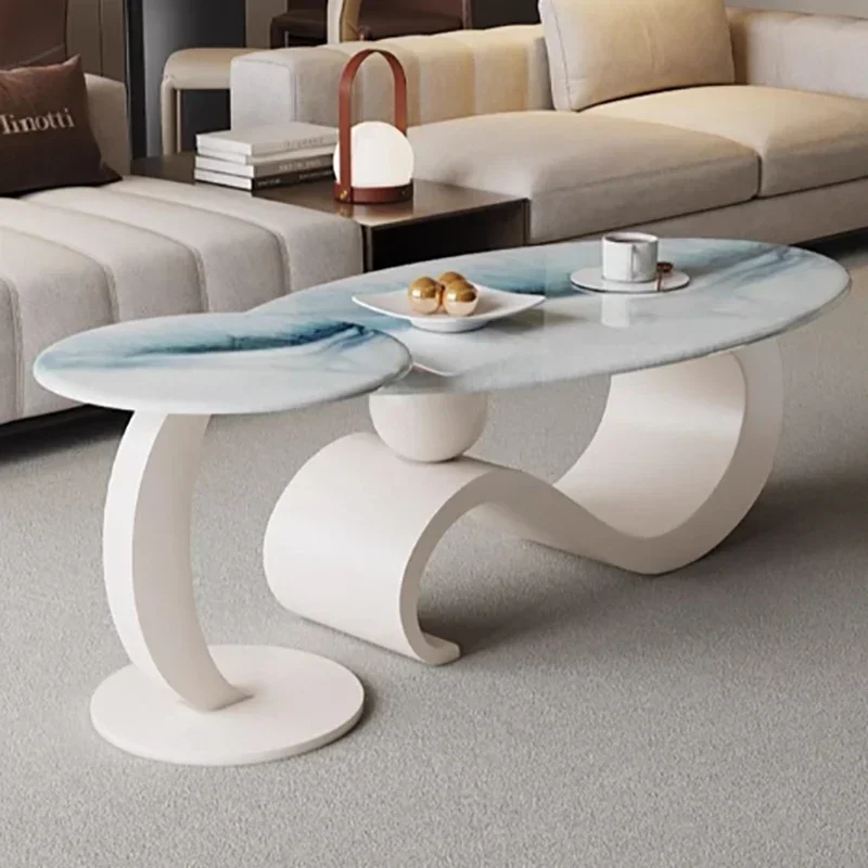 hh-Simple Coffee Table Modern Luxury Nordic Chic Elegant Stylish Home Area Style Mesa Centro Living Room Furniture*