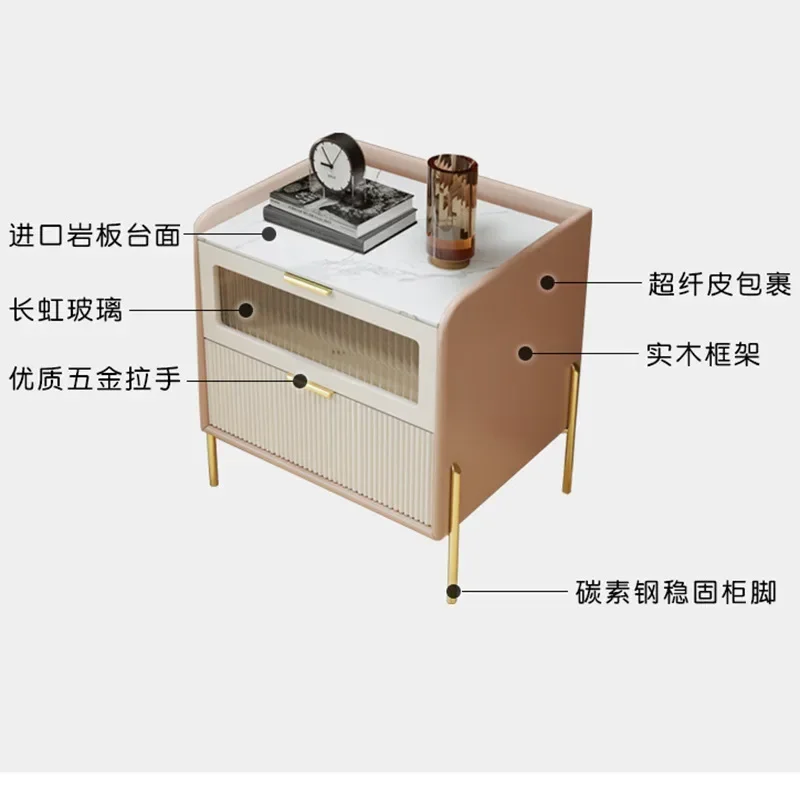 For Bedside Table Home Appliance Organizer Furniture Room Cabinets Gadgets Nightstands Bedroom Organiseurs De Rangement Meuble