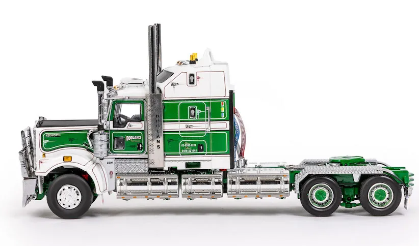 Alloy Toy Model Drake 1:50 Scale Kenworth C509 Transport Truck Tractor Vehicles DieCast Toy Model Gift,Doolan Z01586