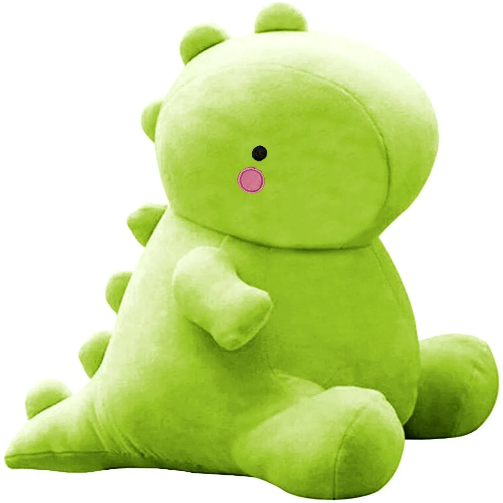 Peluche en forme de dinosaure pour bébé et enfant, jouet mignon et doux, motif dessin animé, idéal pour un anniversaire, 25cm