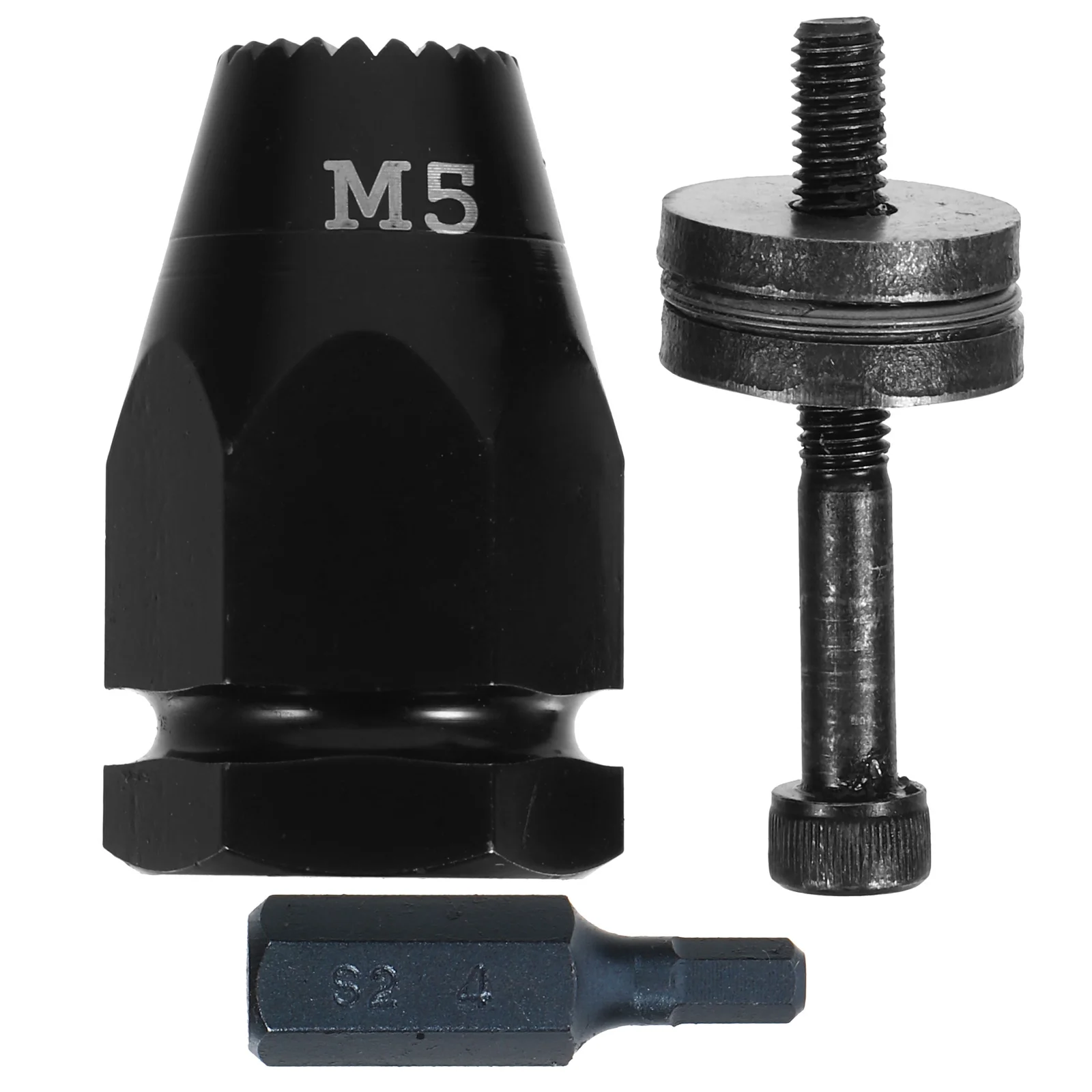 

1 set 1 Set Pneumatic Pull Setter Rivet Nut Head M5 Connecting Rod Bearing Washer Carbon Steel Air Riveting Tool Rivet Nut Drill