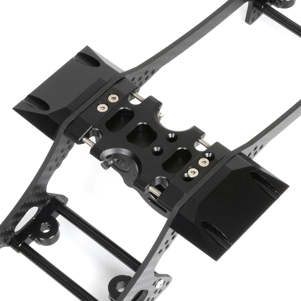 2piece 1/10 Carbon Fiber Guide Aluminum Alloy Easy To Install Rc Carbon Fiber Guide For Trx4 RC Car Part