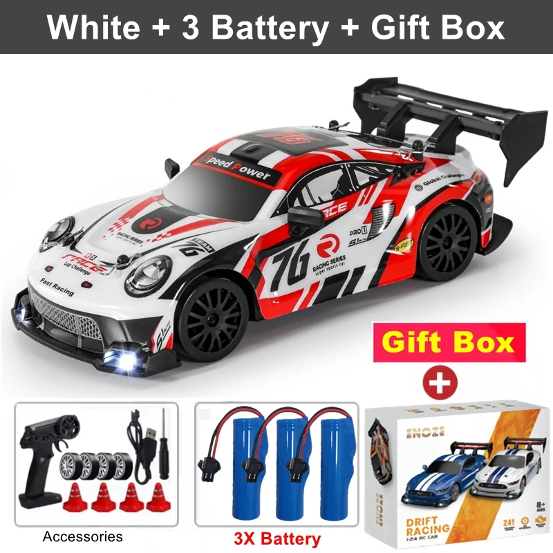 4WD Fernbedienung Drift Auto 1:24 Mini Fernbedienung Rennwagen Modell 2,4G Radio High Speed RC Auto Junge Spielzeug Geschenk