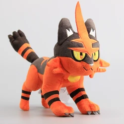 30cm Pokemon  Litten Kawaii Plush Toys Anime Doll Cute Ornament Giant Pokémon Stuffed Plushie Pillow Gift for Children Christmas