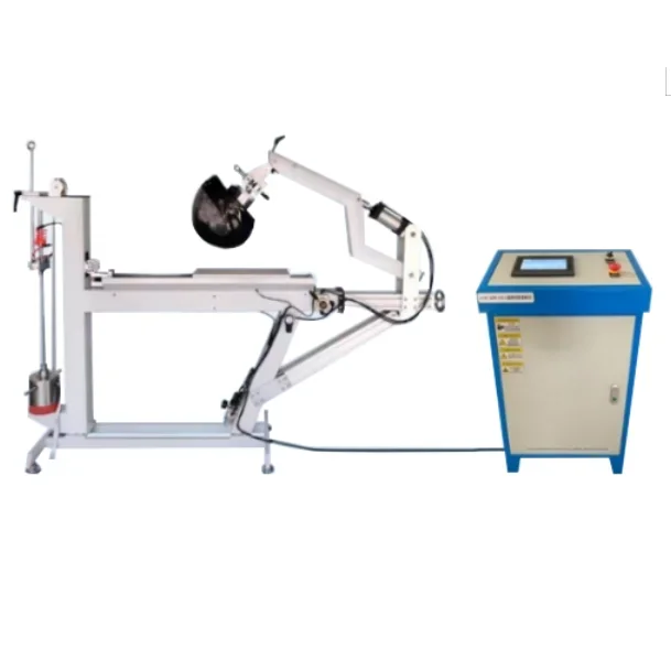 EN 397 Helmet Testing Equipment Surface Projection Shear And Friction Testing Machine