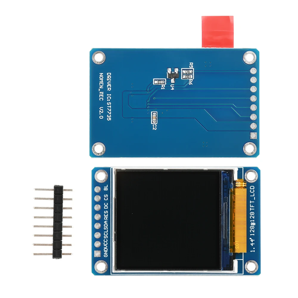 1,44 Zoll 128X128 TFT LCD Vollfarb-Displaymodul SPI-Schnittstelle für DIY-Projekte – Detail 6