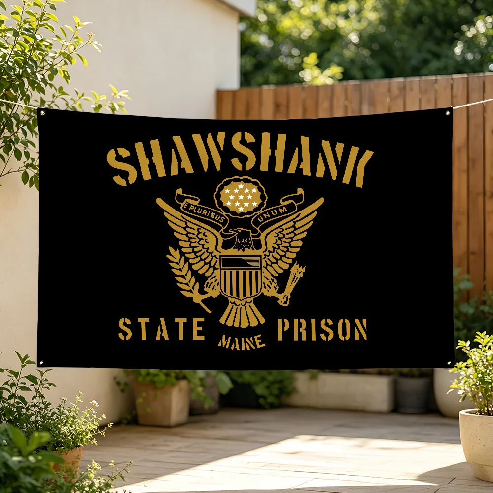 Movie Flag For Sports Matches Games Parade Rally Holiday Festival  The S-Shawshank R-Redemption Backyard Balcony Club Bar Decor