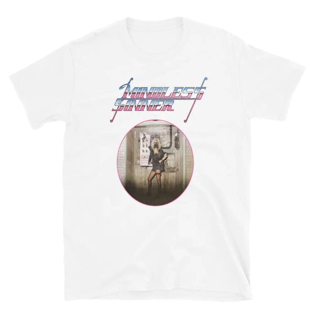 MINDLESS SINNER turn on the power shirt SWEDEN METAL NWOBHM HEAVY METAL 80s