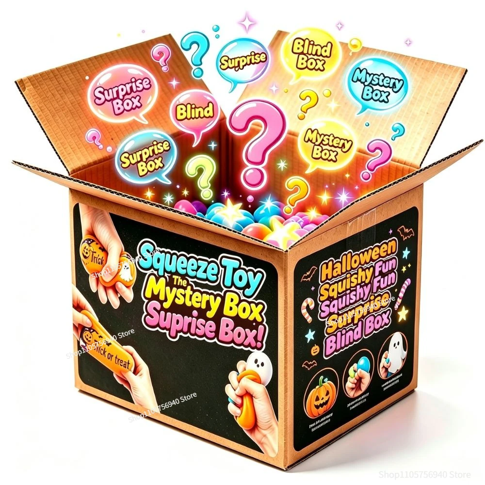 Kotak Misteri Squishy Hallowee - Mystery Box Blind Bag ulasan dan harga