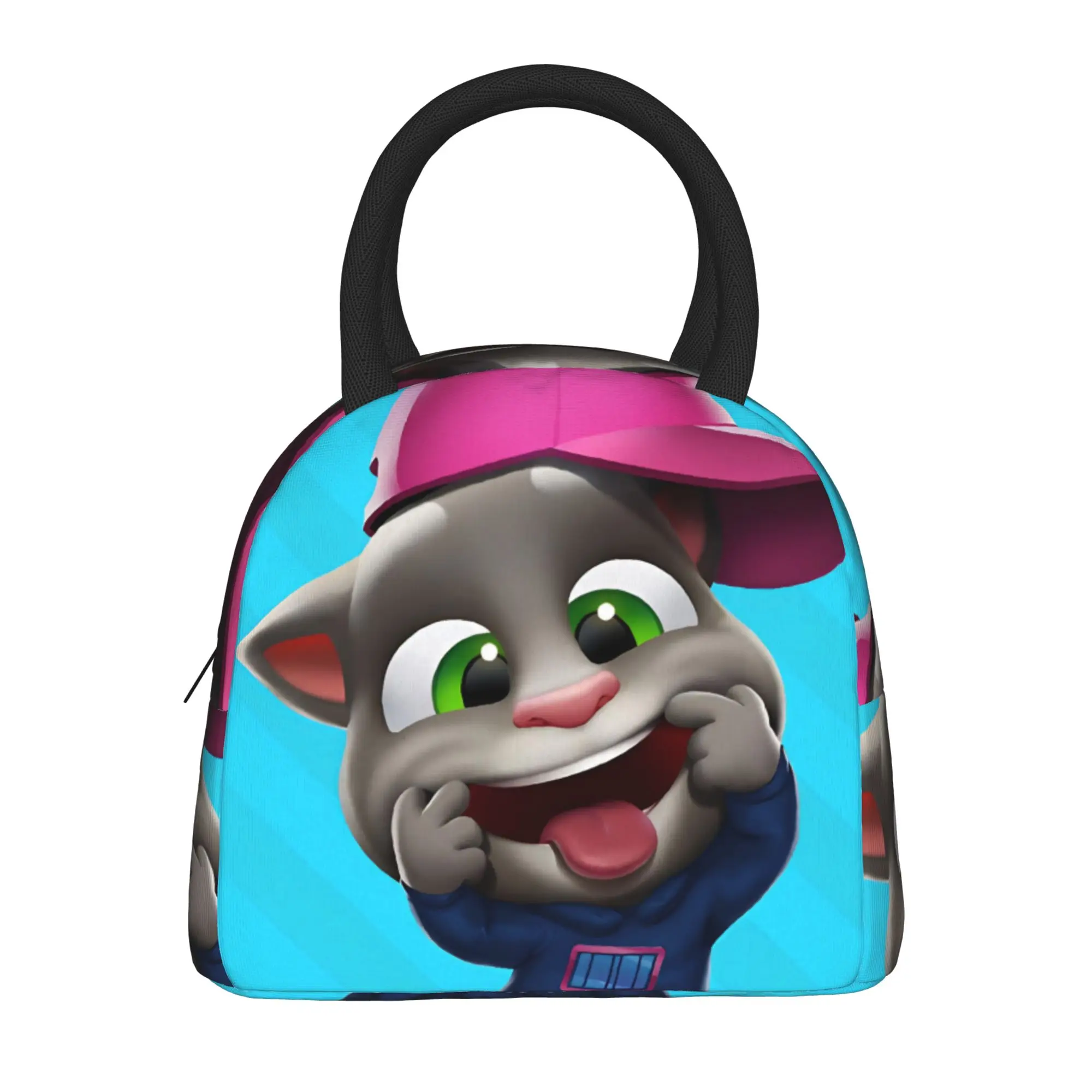 T-Talking T-Tom And F-Friends Thermal Insulated Lunch Bags for Picnic  Portable Bento Box Men Women Cooler Thermal Lunch Box
