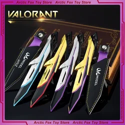 New 20cm Valorant Series Melee XERØFANG Knife Game Metal Craftsmanship Uncut Blade Tactics Model Sword Ornament Crafts Toys Kids