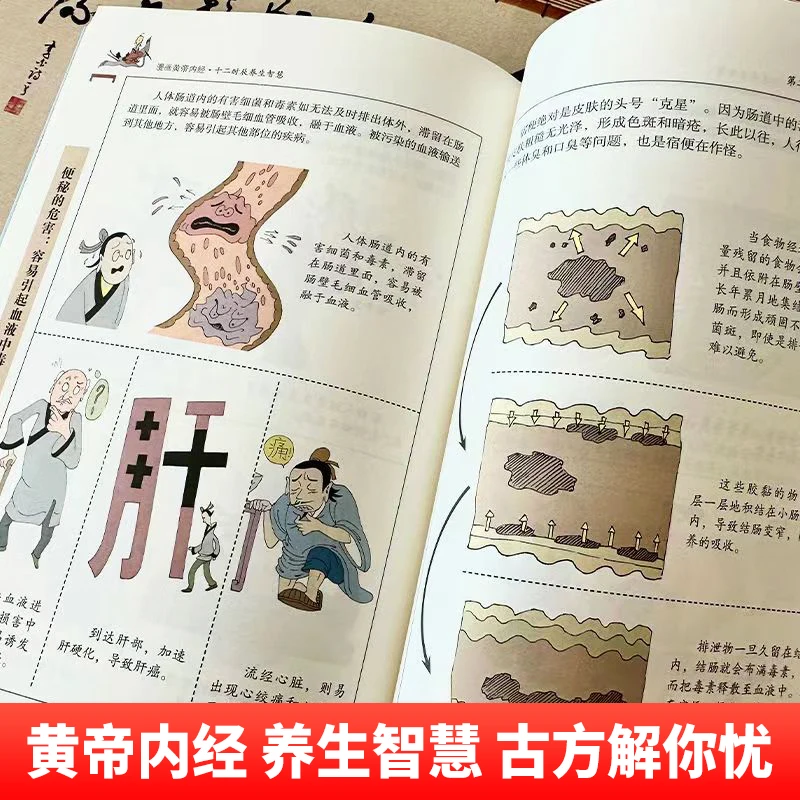 The Yellow Emperor Internal Medical Comic Books Huang Di Nei Jing