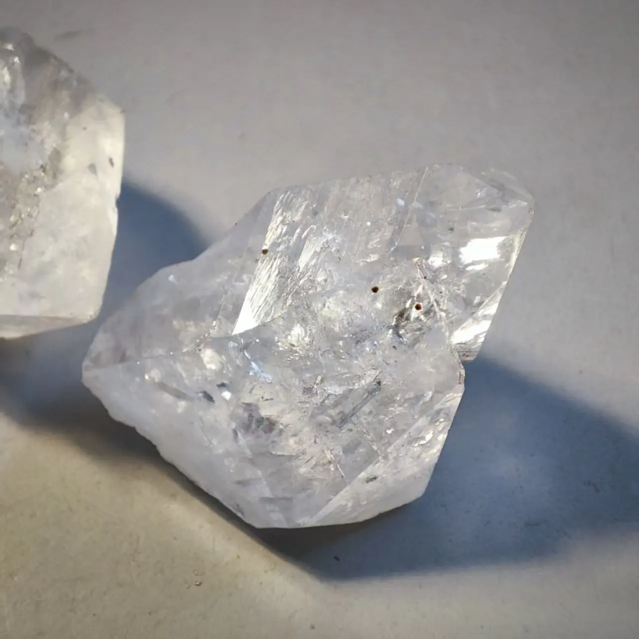 Natural Herkimer Diamond Clear Crystal Stone Jewelry Making Mineral Specimens Reiki Healing Gemstones Power Home Ornament
