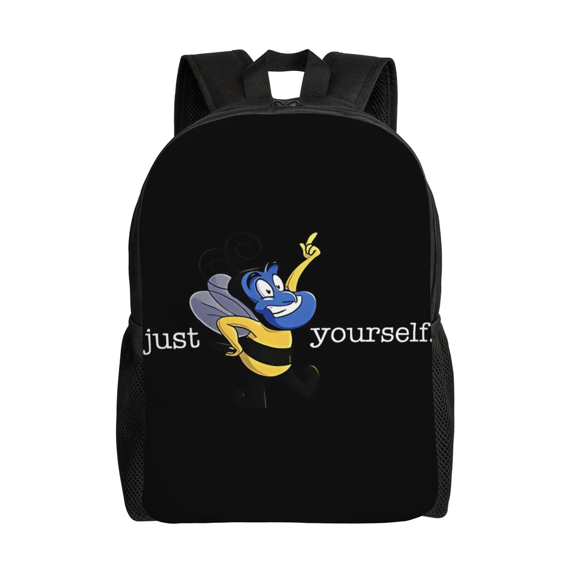 

Aladdin Backpack Back to school season Black Sturdy Shoulder Backpack