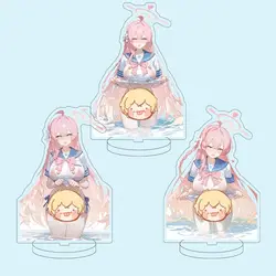 Blue Archive Anime Figure Urawa Hanako Cosplay Cute Acrylic Double-sided HD Stand Model Decor Desktop Display Room Ornament Gift