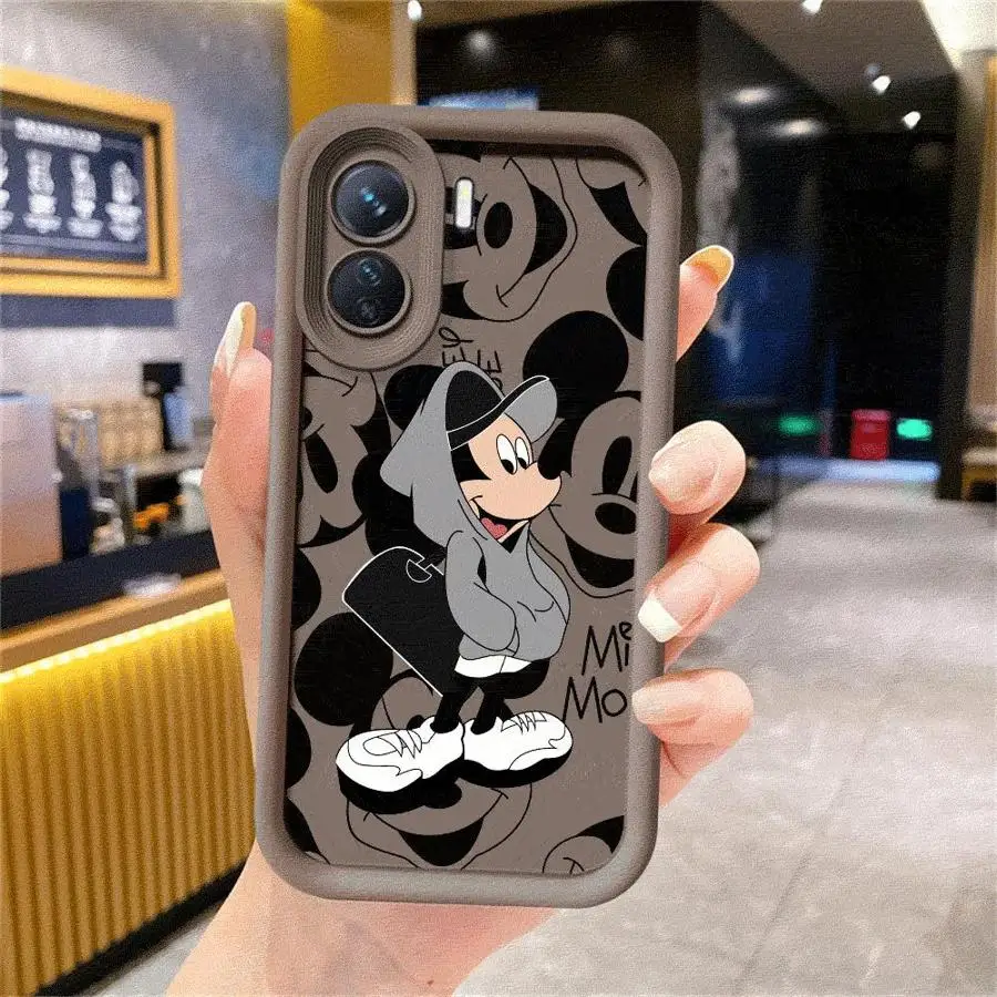 Disney Mickey Minnie Mouse Phone Case for Xiaomi Redmi Note 13 12 Pro 12S 12 9S 11S 11 Pro Plus 10 Pro 9 11 Pro 10 Lite Cover