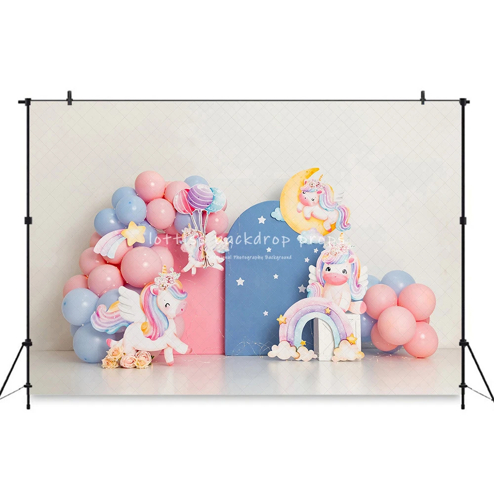 Fondos de globos de jardín para niños, decoración de sesión fotográfica de bebé, cumpleaños, pastel, Smash, accesorios de sesión fotográfica, tema de verano