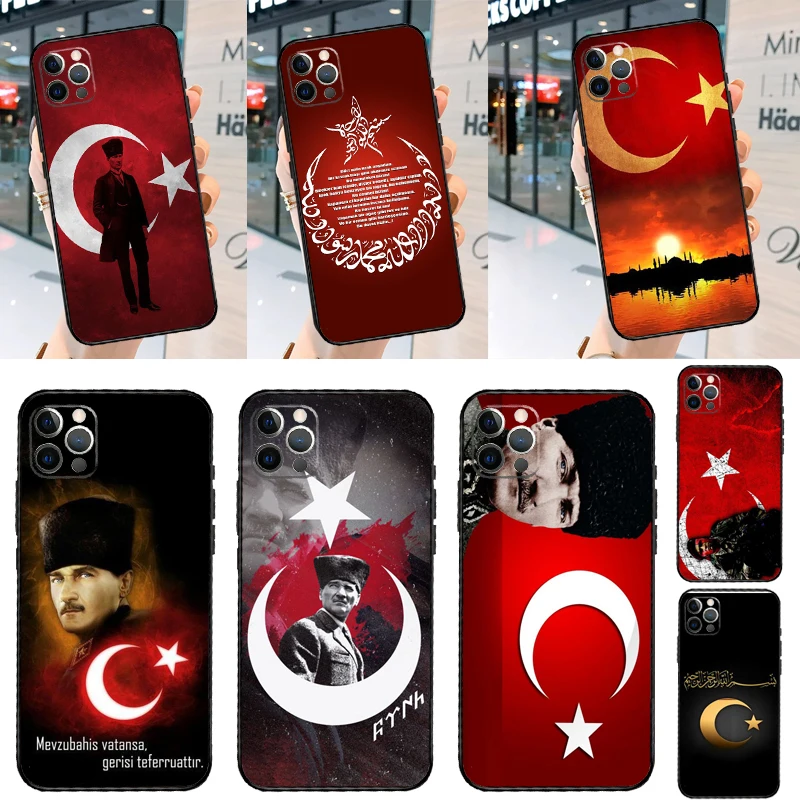 Turkei Turkey Ataturk Flag Case For OnePlus Nord 6 CE 5 2 3 4 Lite N20 N30 OnePlus 15 13 12 11 10T 13T 13R 12R 15R 15T