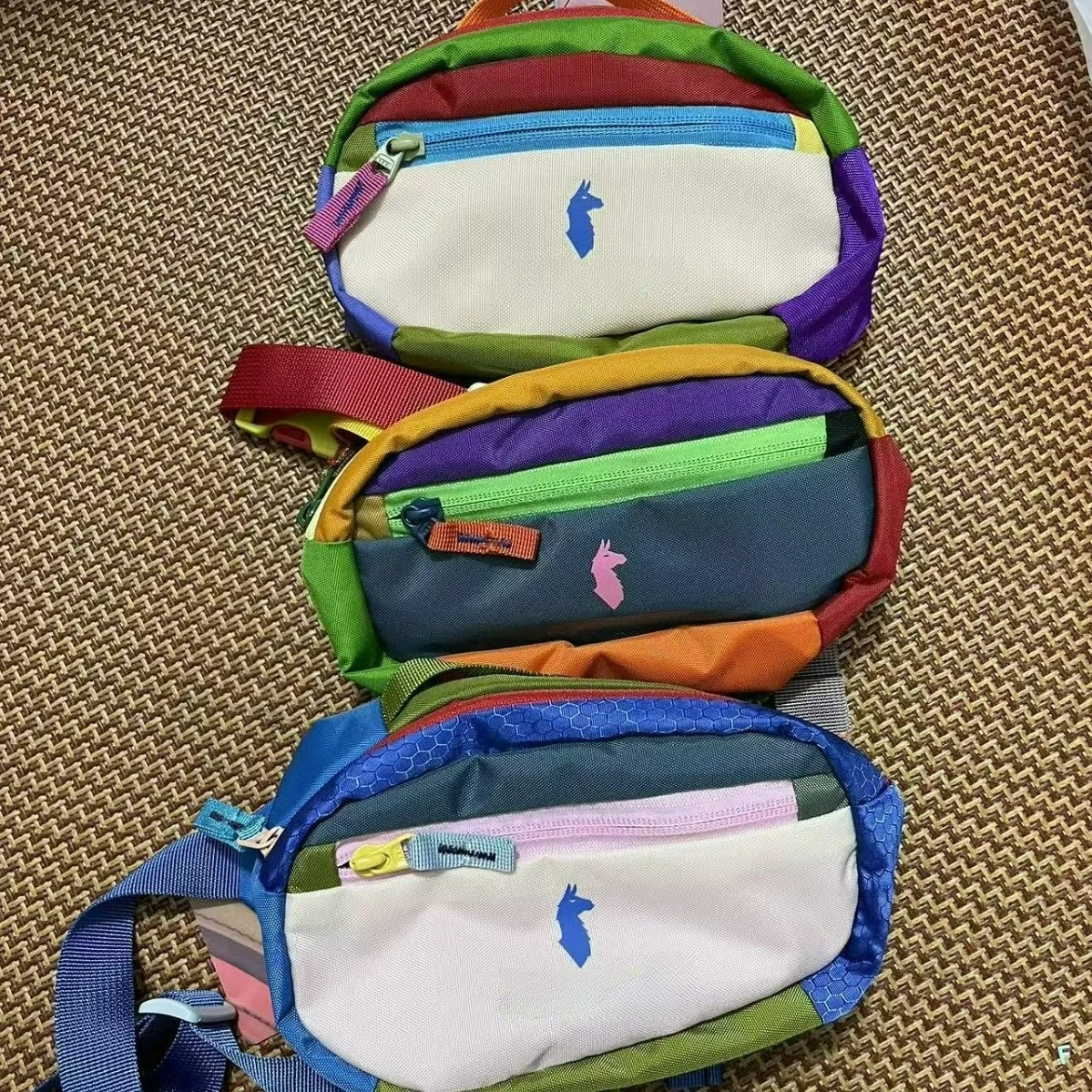 2026 حقيبة كروس جديدة وحزام حقيبة خارجية بألواح متباينة الألوان حقيبة خصر للسفر #1