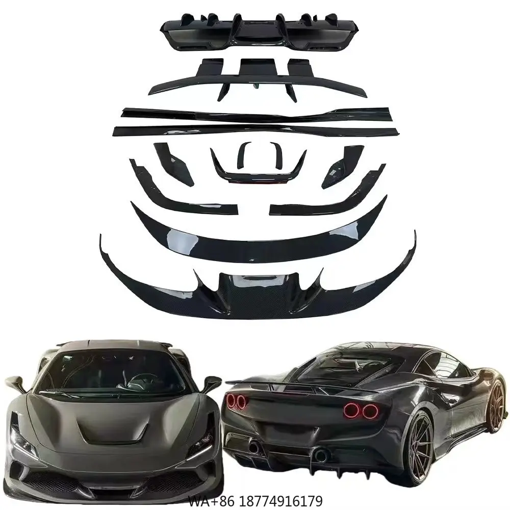 

Для комплекта кузова в стиле F8 Novitec — высокопроизводительное внешнее обновление из углеродного волокна