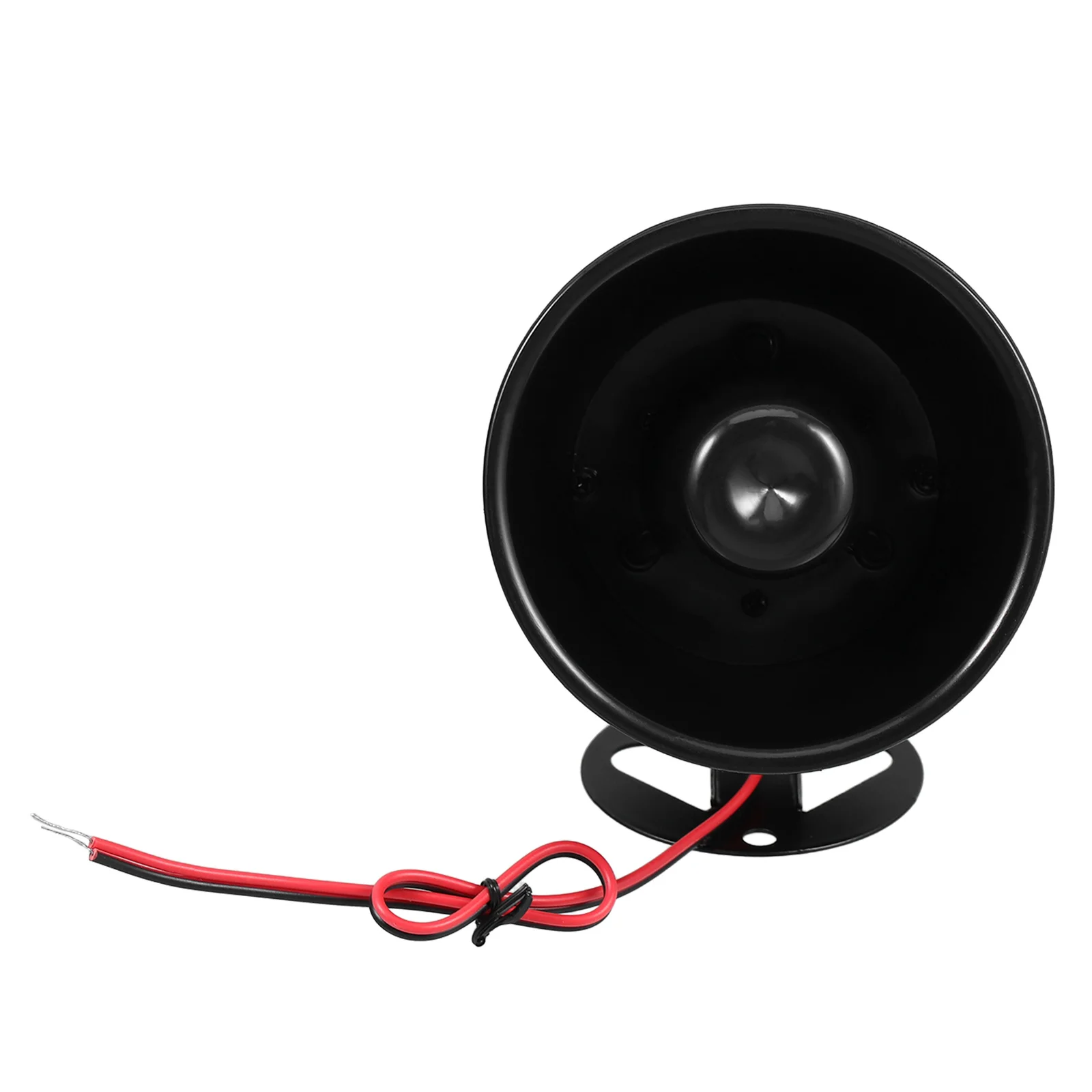 Anti-Theft Alarm System High-Pitched Loud Burglar Alarm Siren Plastic Horn for Indoor Outdoor Home Office Security Warning