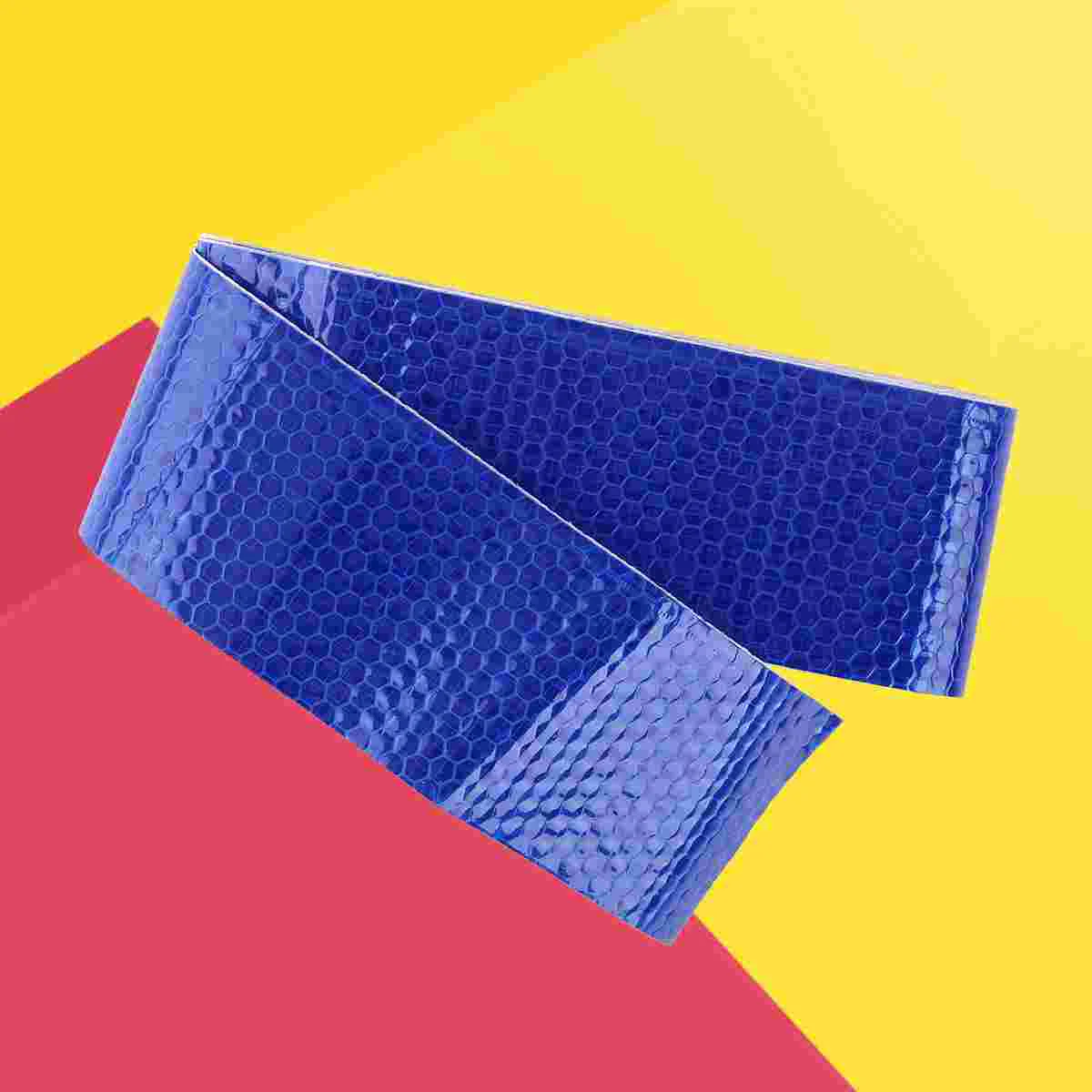 

New Reflective Safety Warning Conspicuity Tape Film Sticker (Blue) Car reflective strip Car body reflective strip