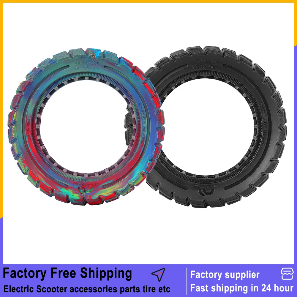 90/65-6.5 Honeycomb Off-road Solid Tire For Dualtron for Thunder Plus for Zero11X E-Scooter 11 Inch Vacuum Tubeless Tyres