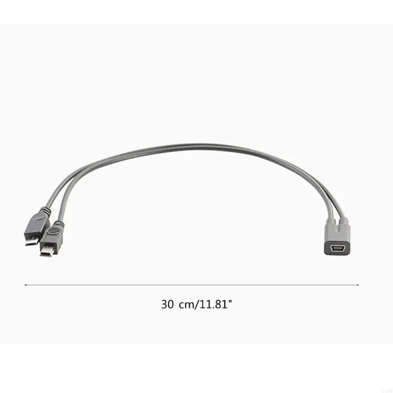 Y4ue mini usb -сплиттер кабель более быстрого зарядного кабеля