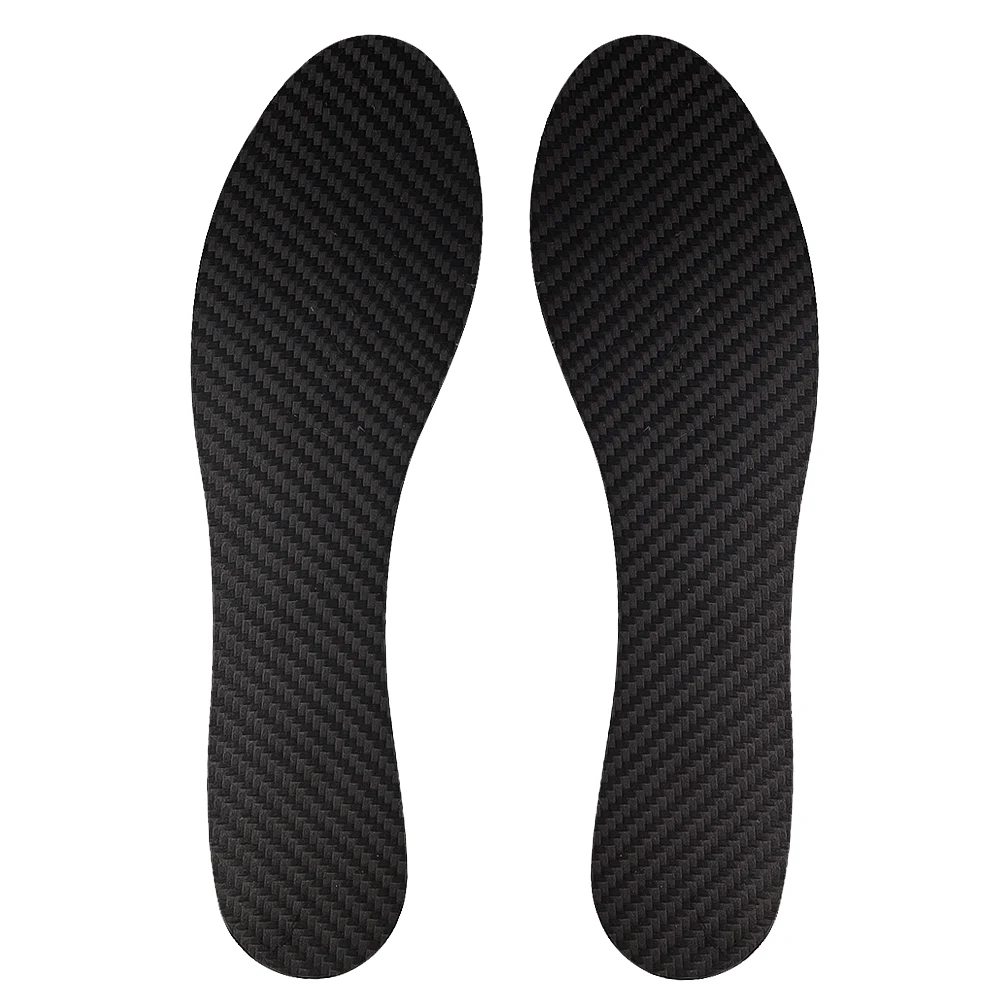 Plantillas ligeras de fibra de carbono, soporte de arco transpirable, absorción de impactos, ergonómicas, para todo el día, correr, actividades al aire libre