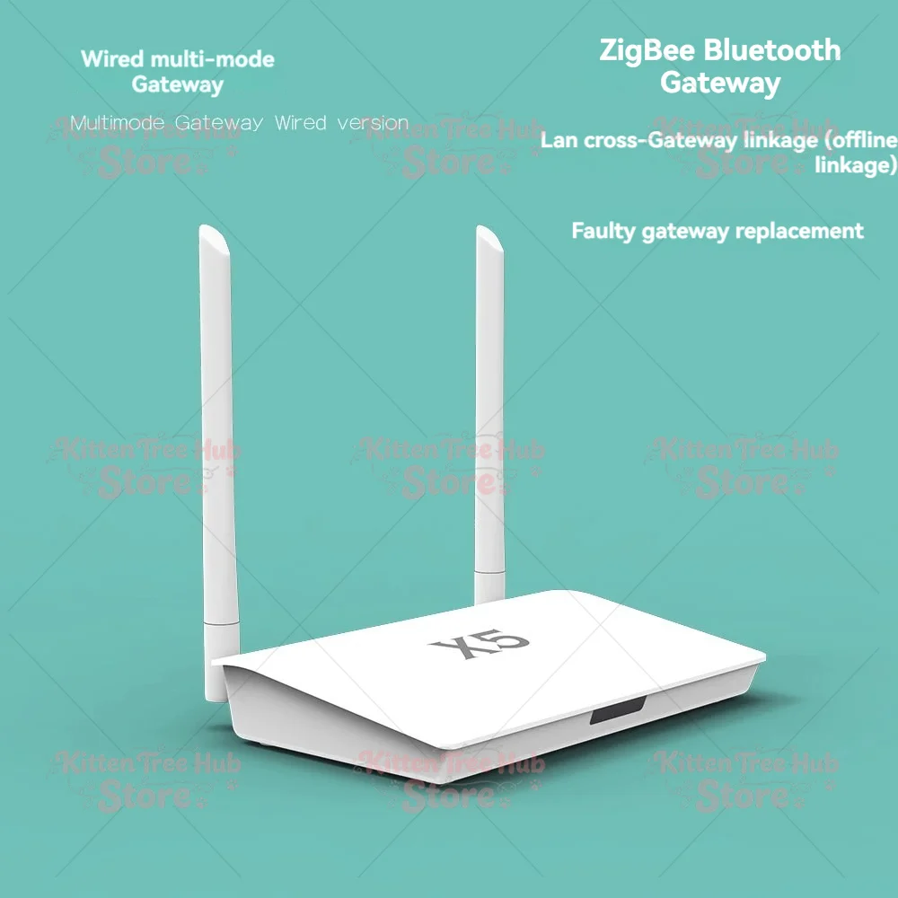 4G LTE WIFI Router Hub Bluetooth Gateway With Network Cable Socket Wired Connection Smart Life Control