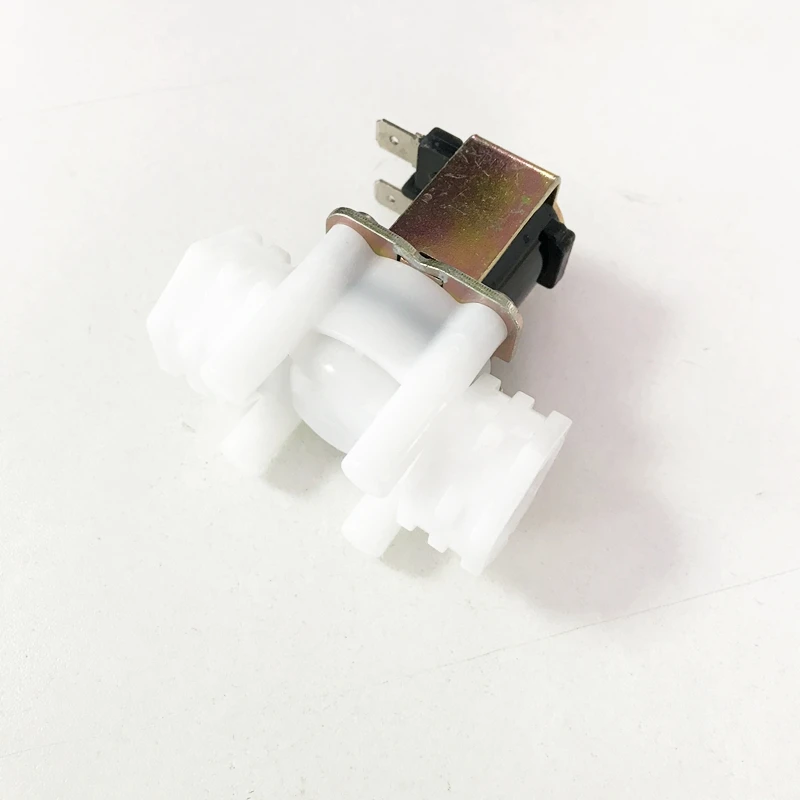 1PC valvola a solenoide di Plastica DN15 G1/2 "Filetto Femmina DC 12V DC 24V AC 220V NO NC Acqua di Scarico Della Valvola Senza Controllo/funzione di Filtro