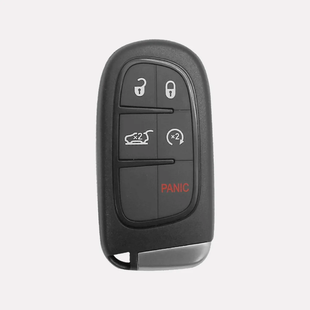 YAYUN Remote Key Fob Shell ForJeep Grand Cherokee Renegade ForChrysler 200 300 ForDodge RAM 2+1/ 3+1/ 4 / 4+1 5 Button Fob Case