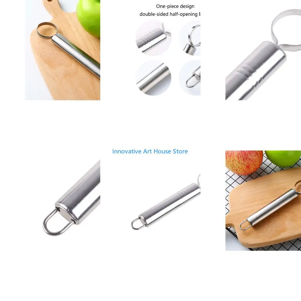E1PC Stainless Steel Peach Corer Remover Tool Fruit Remover Kitchen Gadgets